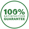 One hundred percent satisfaction guarantee