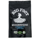 Black package of Big Foot Mycorrhizae with white text and logo on a white background