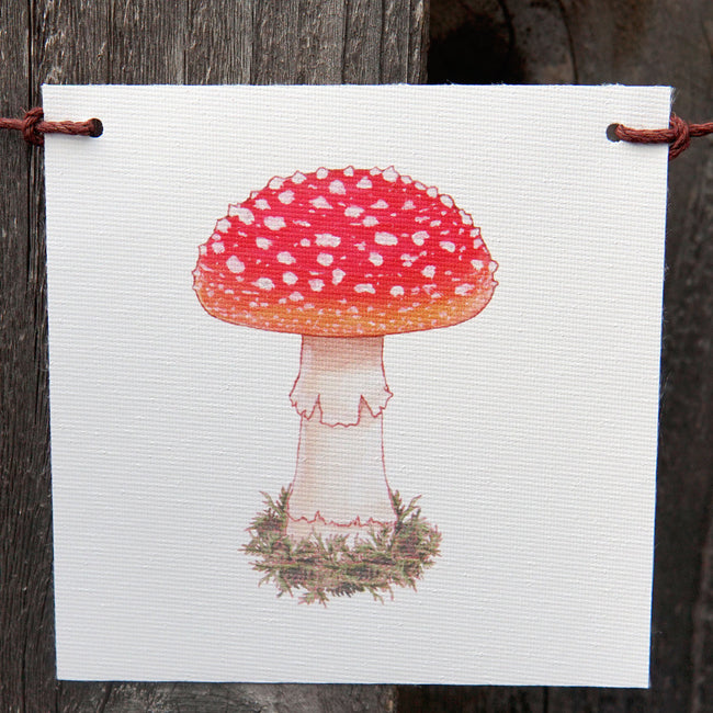 MUSHROOM FLAGS-DECORATIVE ACCESSORY