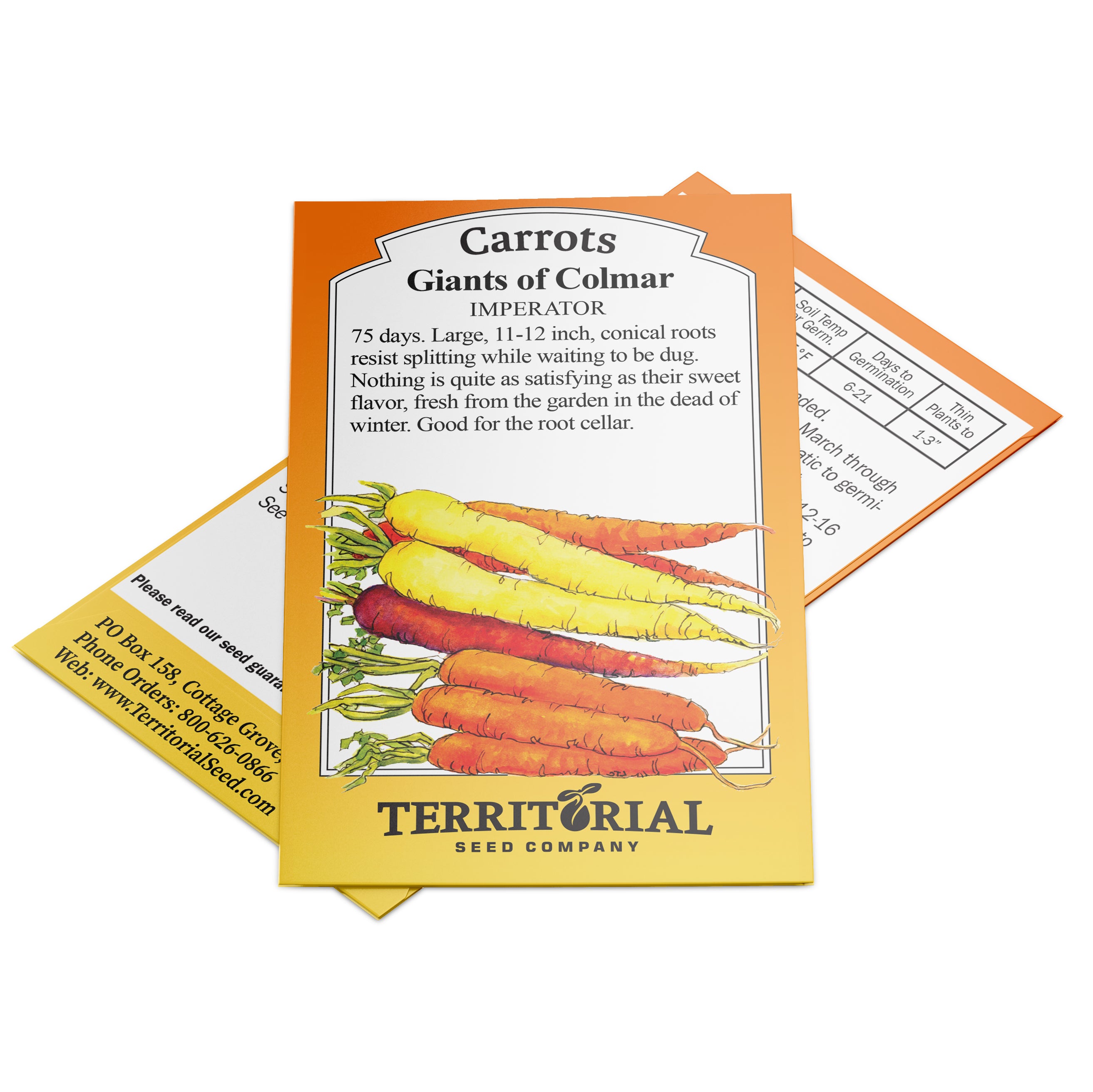 Territorial Seed Company Carrot Giants of Colmar - Thumbnail 4