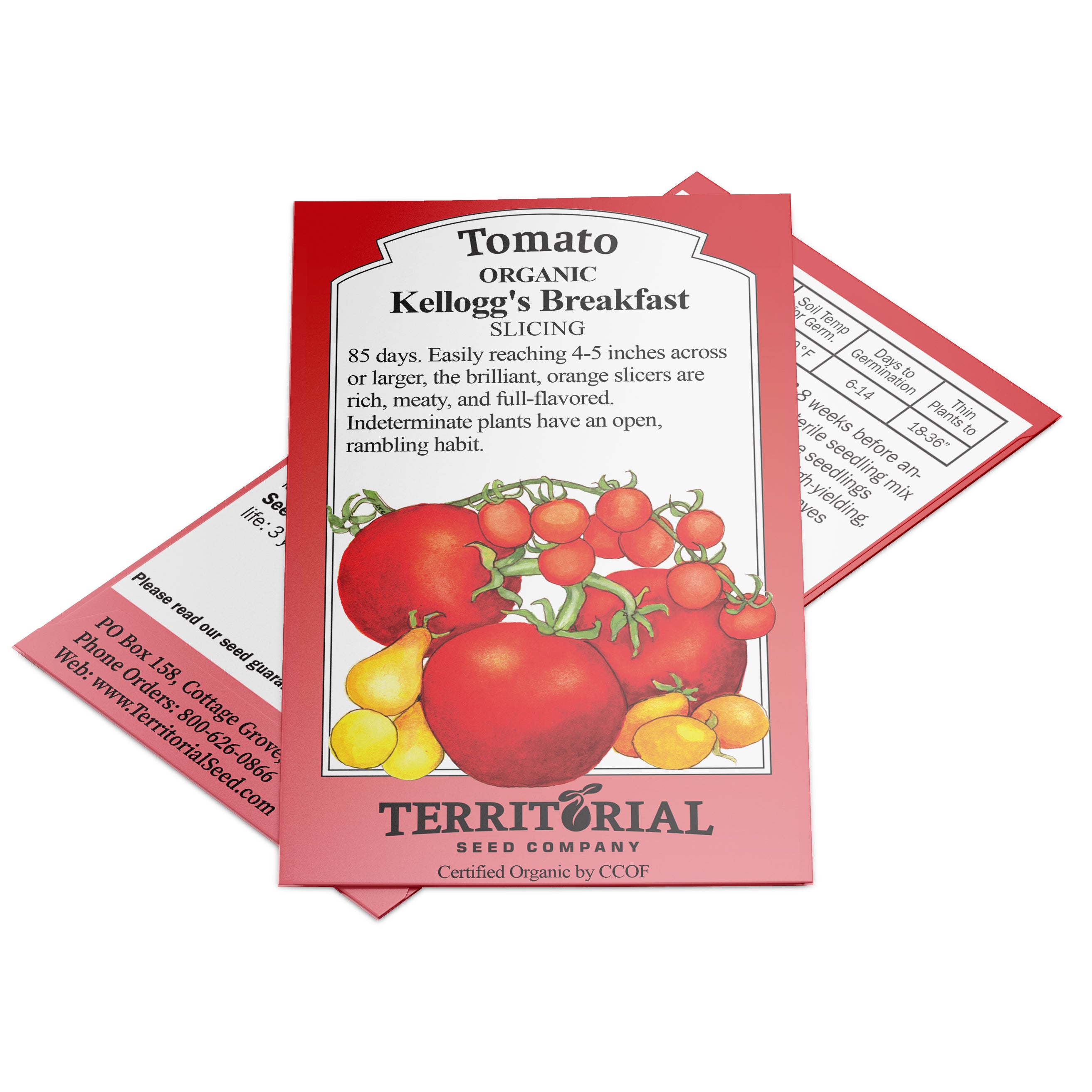 Territorial Seed Company Kellog's Breakfast Tomato