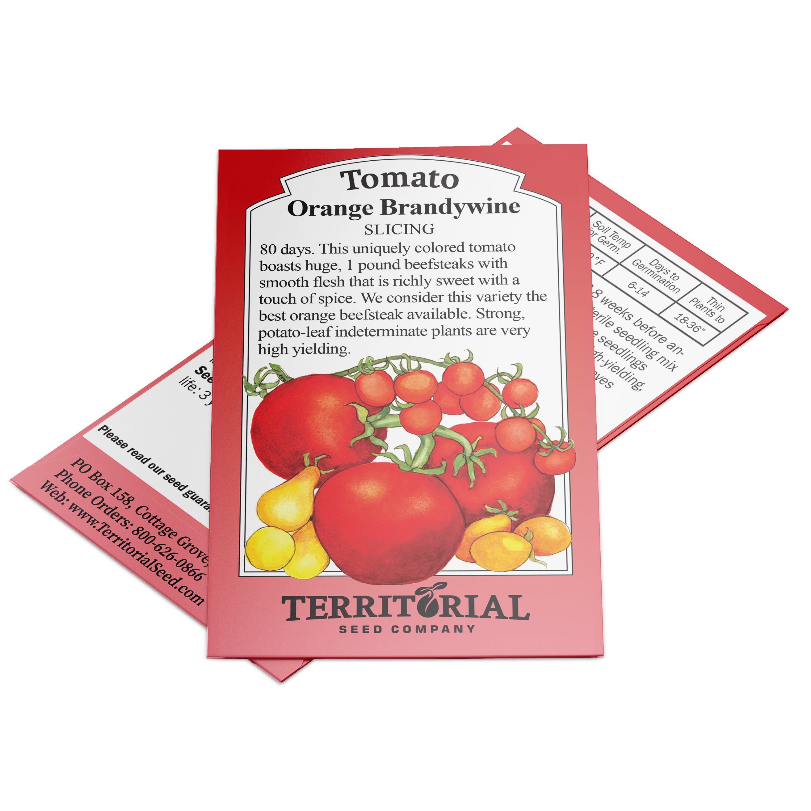Territorial Seed Company Brandywine Tomato Seed