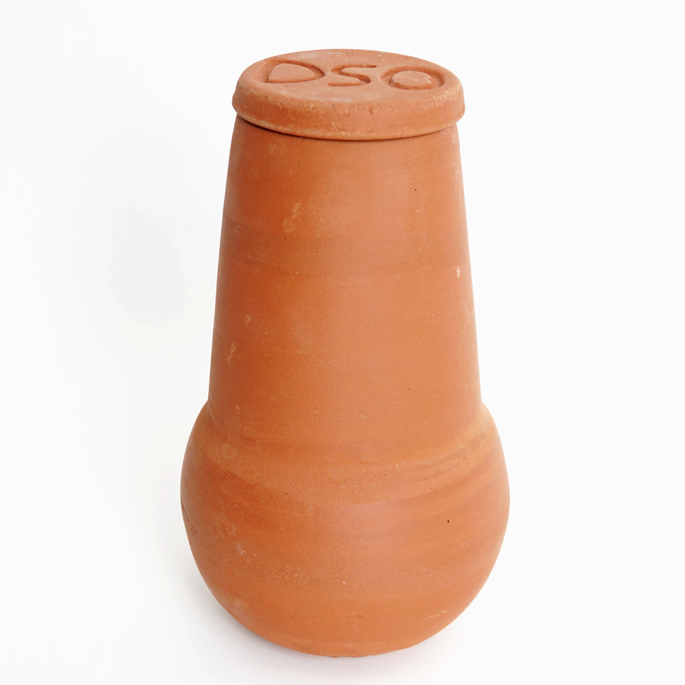 The Olla Company | Olla Classic Small – Olla Watering Pot with Lid | Olla Watering System with Terra Cotta Clay Irrigation Pots | Self Watering