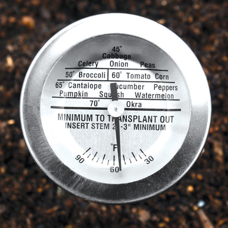 Soil thermometer - Soil temperature gauge for sowing